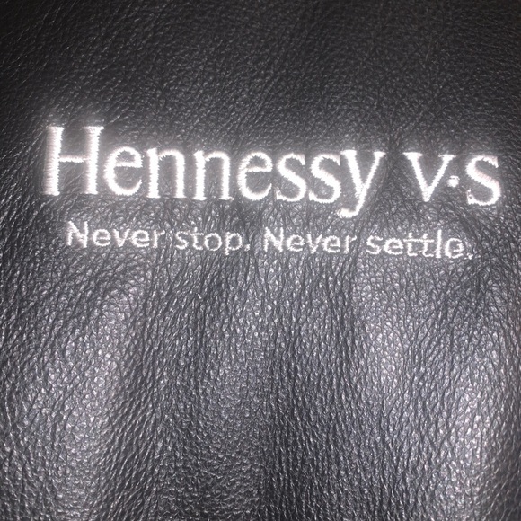 Hennessy Jackets & Coats Hennessy Vs Custom Leather Jacket Poshmark